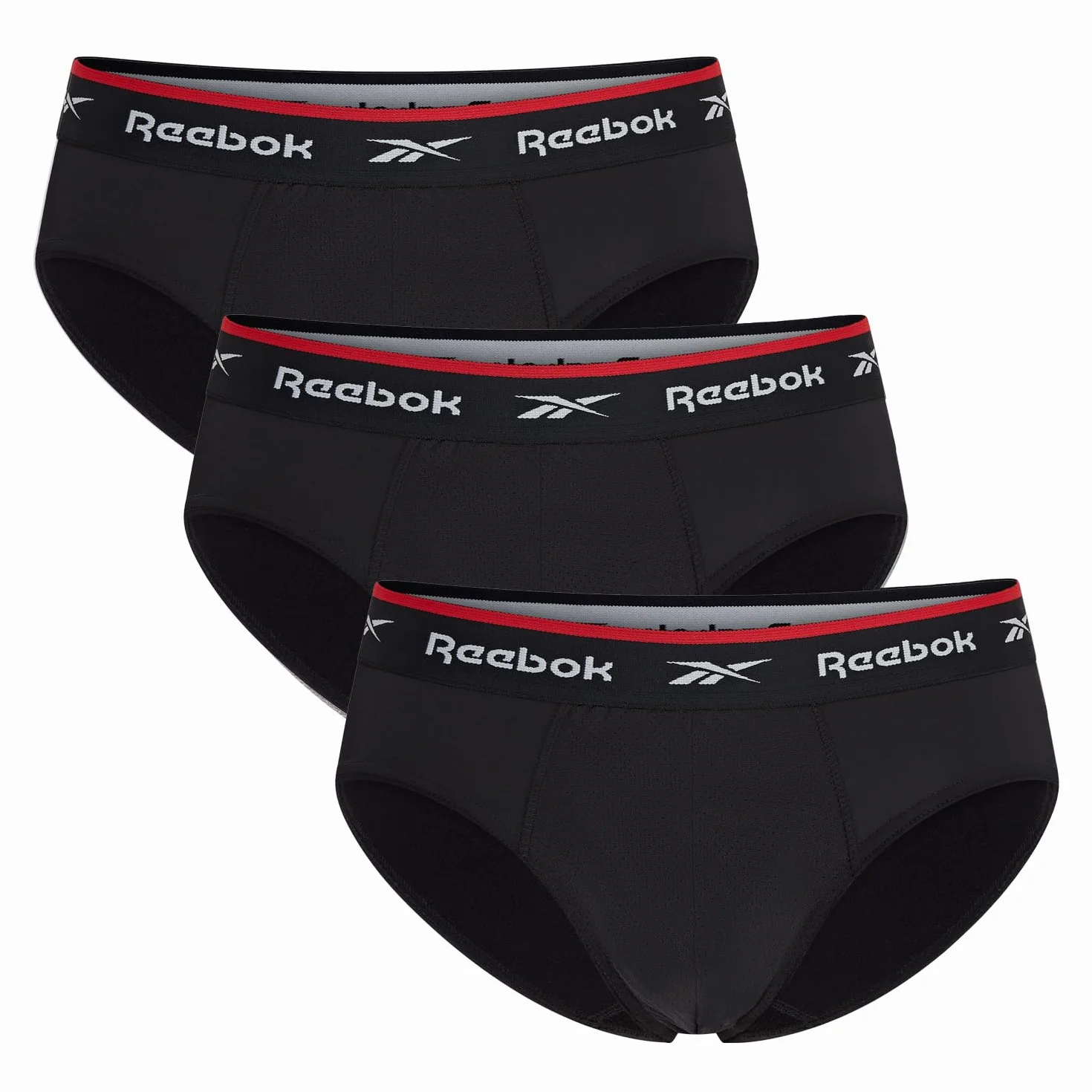 Reebok Wiggins Mutande Bambino Uomo (Pacco da 3)