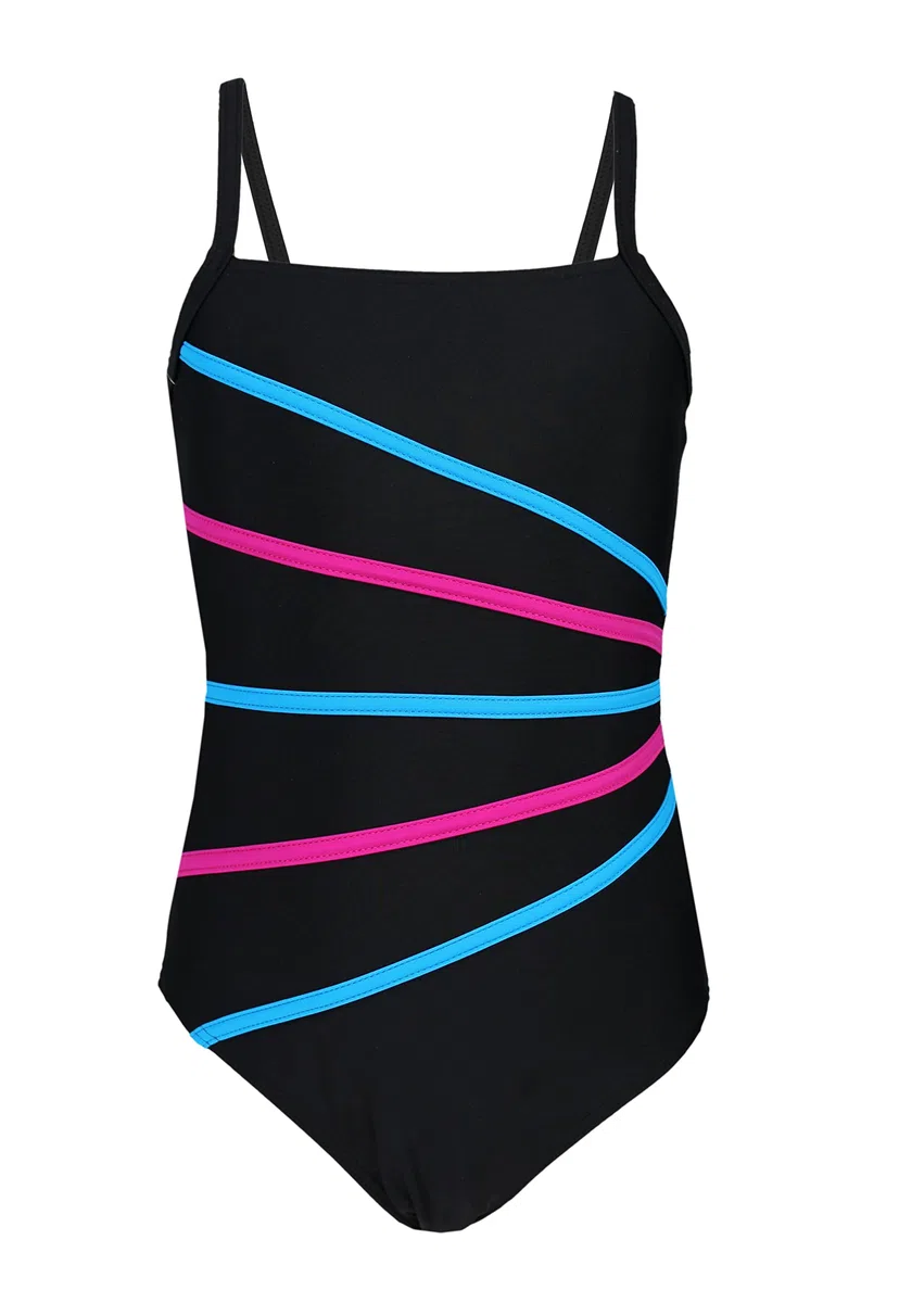 Aquarti Costume Piscina Bambina – Costume Intero Bambina con Bretelle Sottili Regolabili