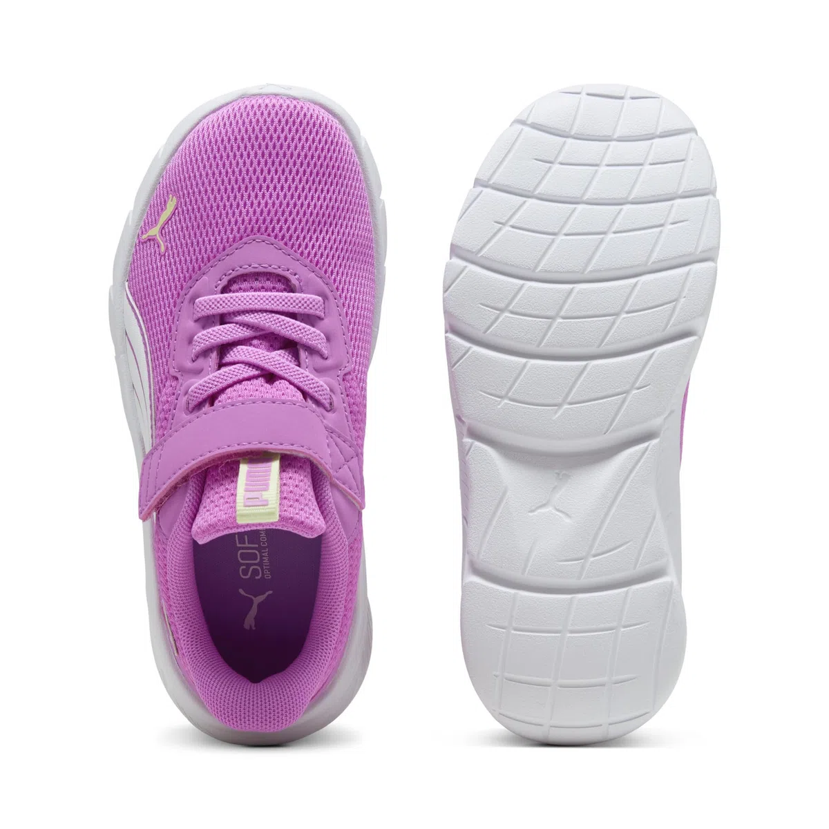 Puma Flexfocus Modern AC+ PsSneaker Unisex per Bambini, Electric Orchid Puma White, 33 EU