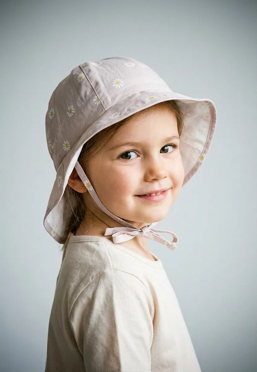 Sterntaler Sonnenhut Gänseblümchen Cappello da Sole Unisex-Bimbi