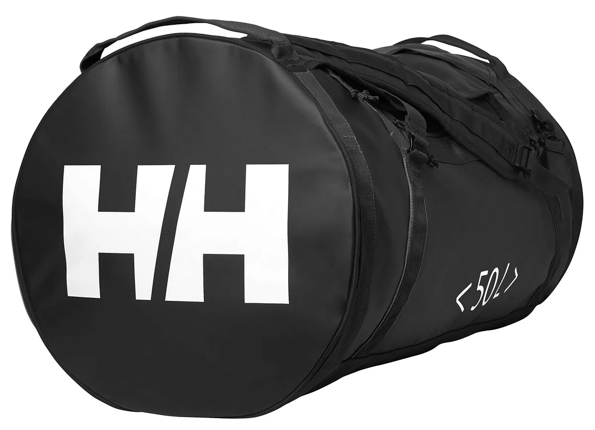 Helly Hansen Unisexe Sac de sport HH 2 50L, Noir 2.0, STD