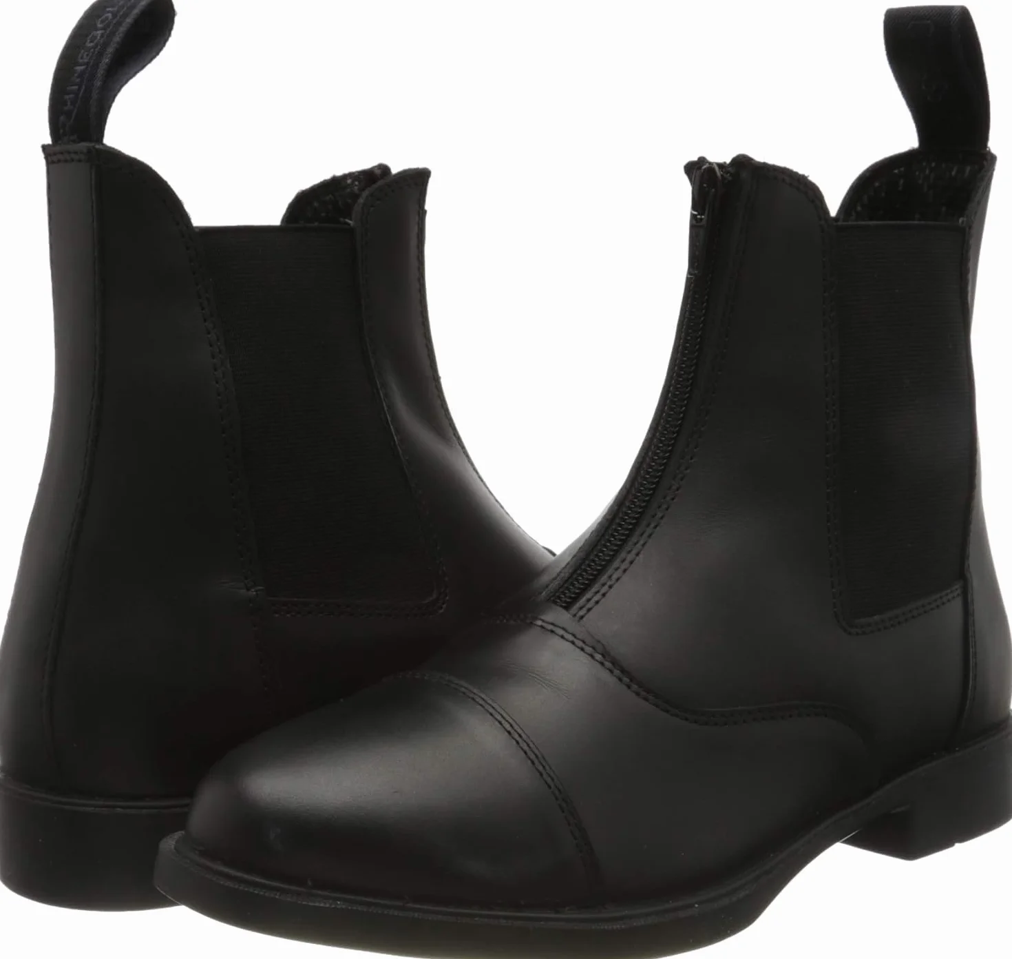 Rhinegold Boston - Stivale da Paddock in Pelle con Zip