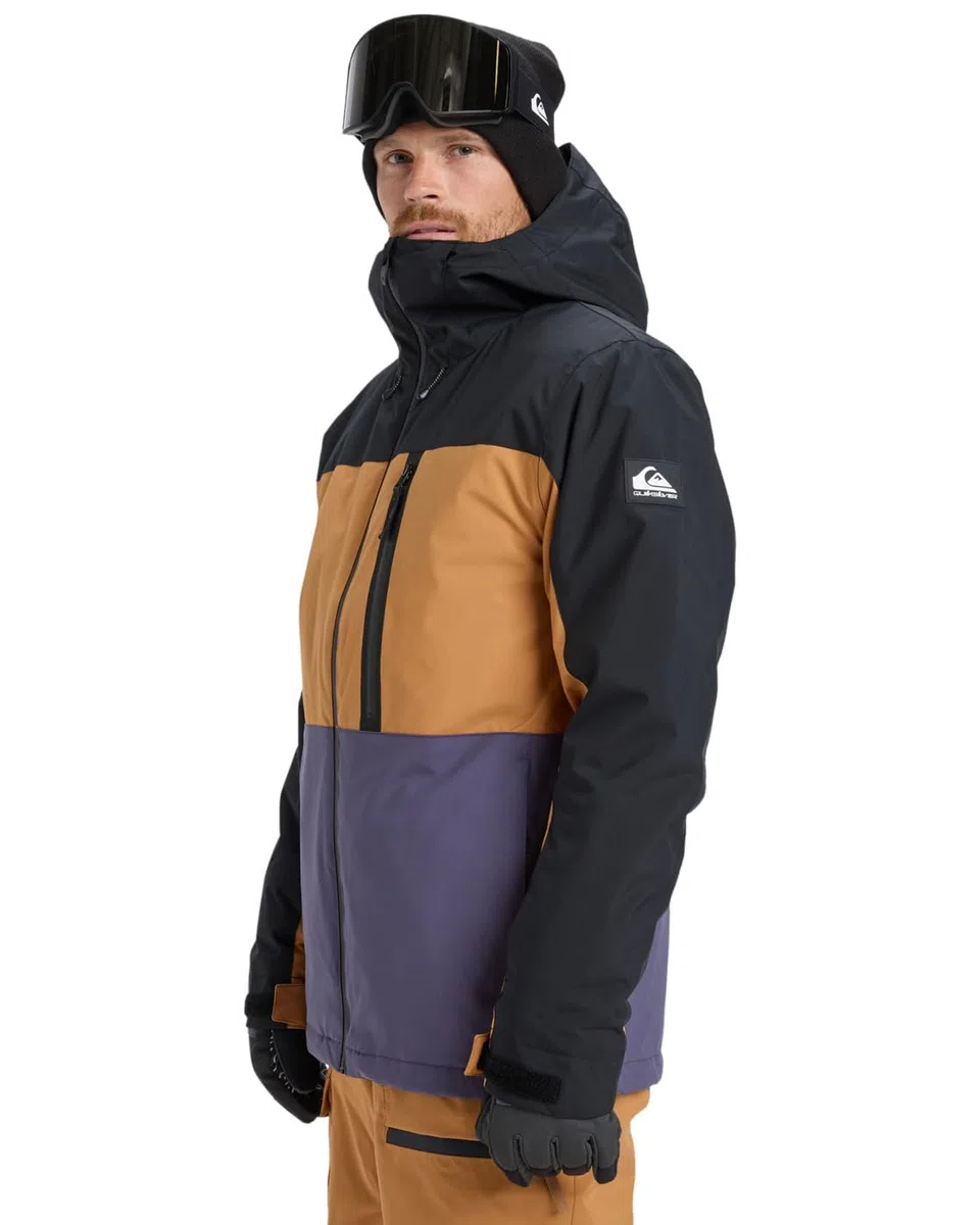 Quiksilver Sycamore Block 20k Jacket Gilet Uomo (Pacco da 1)