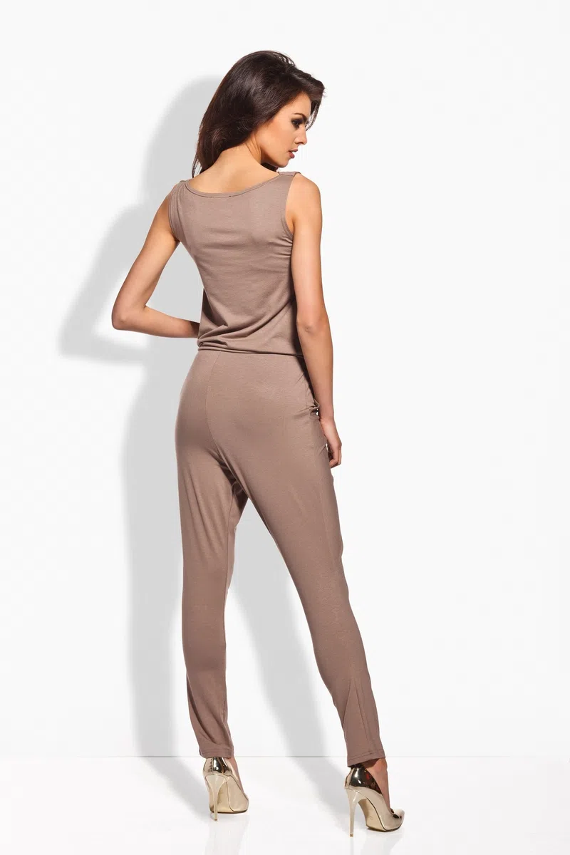 Lemoniade elegante tuta donna smanicata. Made in EU.