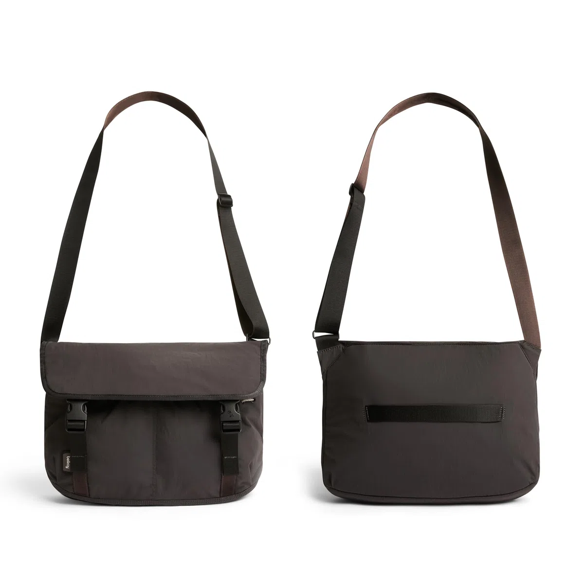 Bellroy Cinch Messenger (borsa a tracolla leggera da 12 litri, tessuto resistente all'acqua, organizzazione senza sforzo) - Charcoal