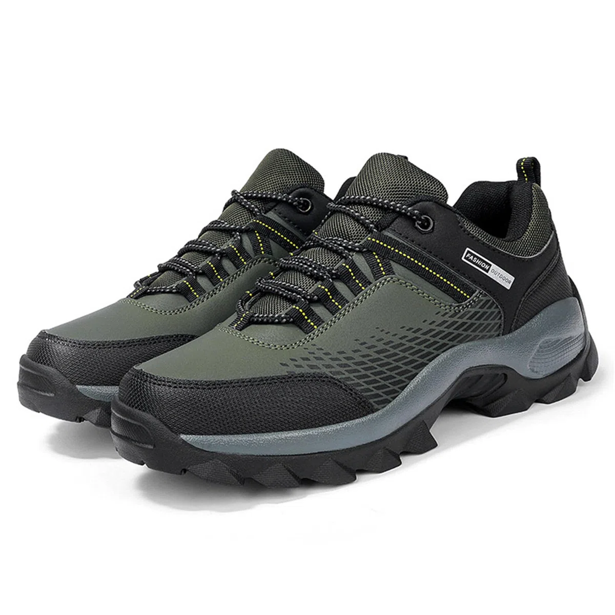 Hixingo Leggera Scarpe da Escursionismo Uomo, Scarpe da Trekking Estive Scarpe Trail Running Impermeabile Respirabile Sneakers da Trekking Scarpe da Ginnastica per Outdoor