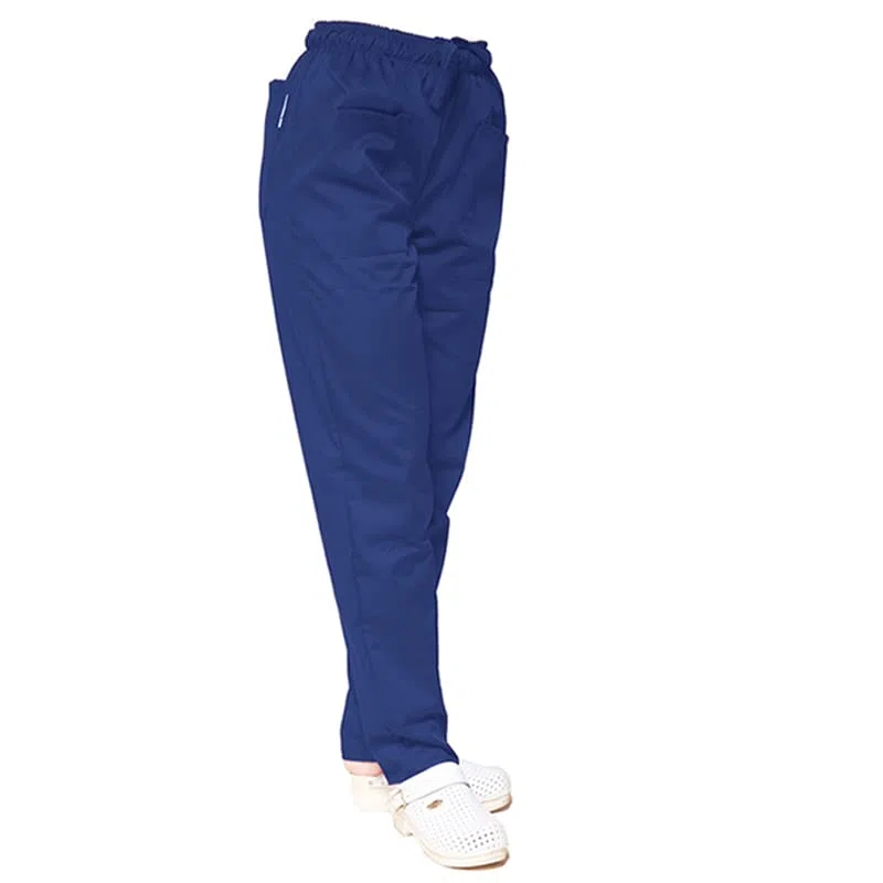 TCD Pantalone unisex con Elastico e Tasche Anteriori, Sanitario Unisex Infermiere Estetista Medico OSS Operatore Scolastico, Personale Ospedaliero