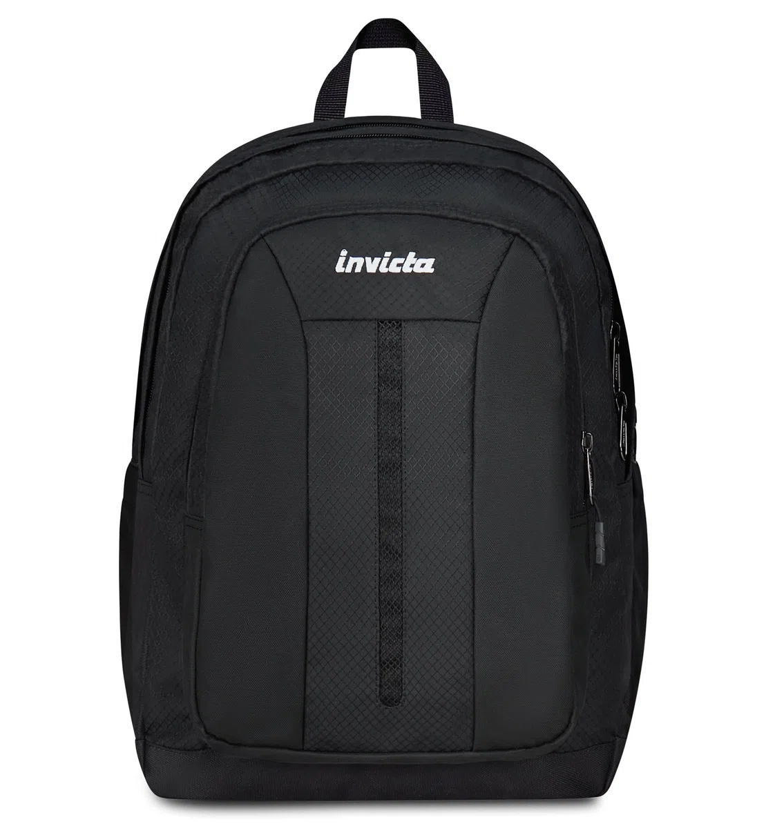 Invicta Zaino Scuola Jelek Up Led, Nero, Doppio Scomparto Con Tasca per PC e Tasca per Borraccia, 36 lt, Scuola Media e Superiore, Zaino Ragazza e Ragazzo