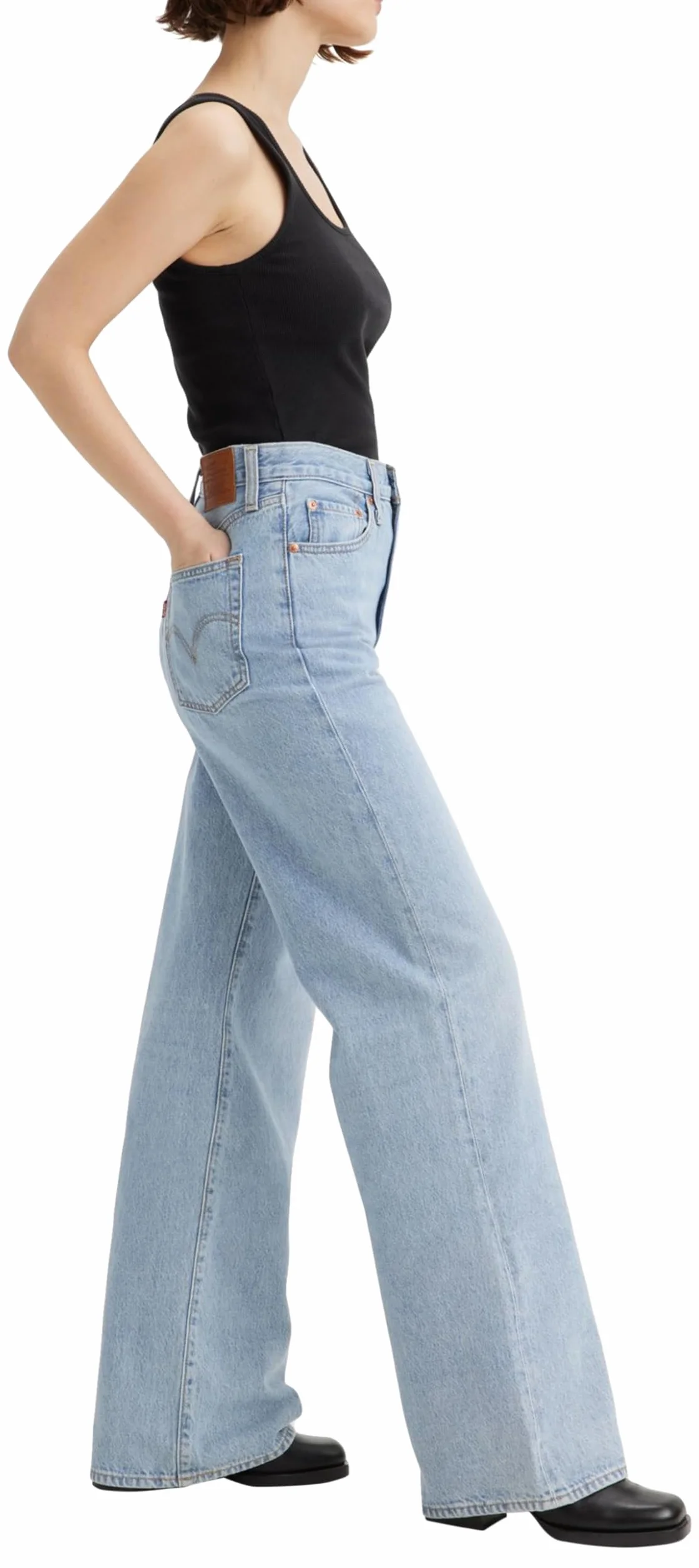 Levi's Ribcage Wide Leg Jeans Donna