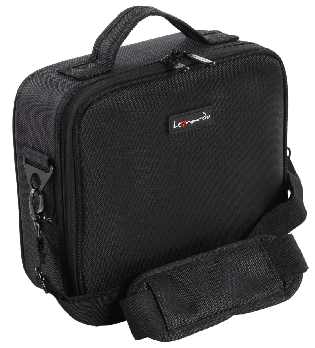 Leonardo LEO50819 Portatrucco Valigetta Porta Trucchi Piccola per Trucco Professionale Borsa Cosmetici Viaggio Make-up Artist
