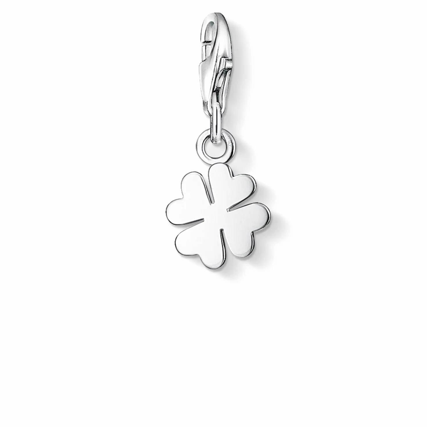 THOMAS SABO Ciondolo da donna a forma di quadrifoglio, in argento sterling 925, 0884-001-12