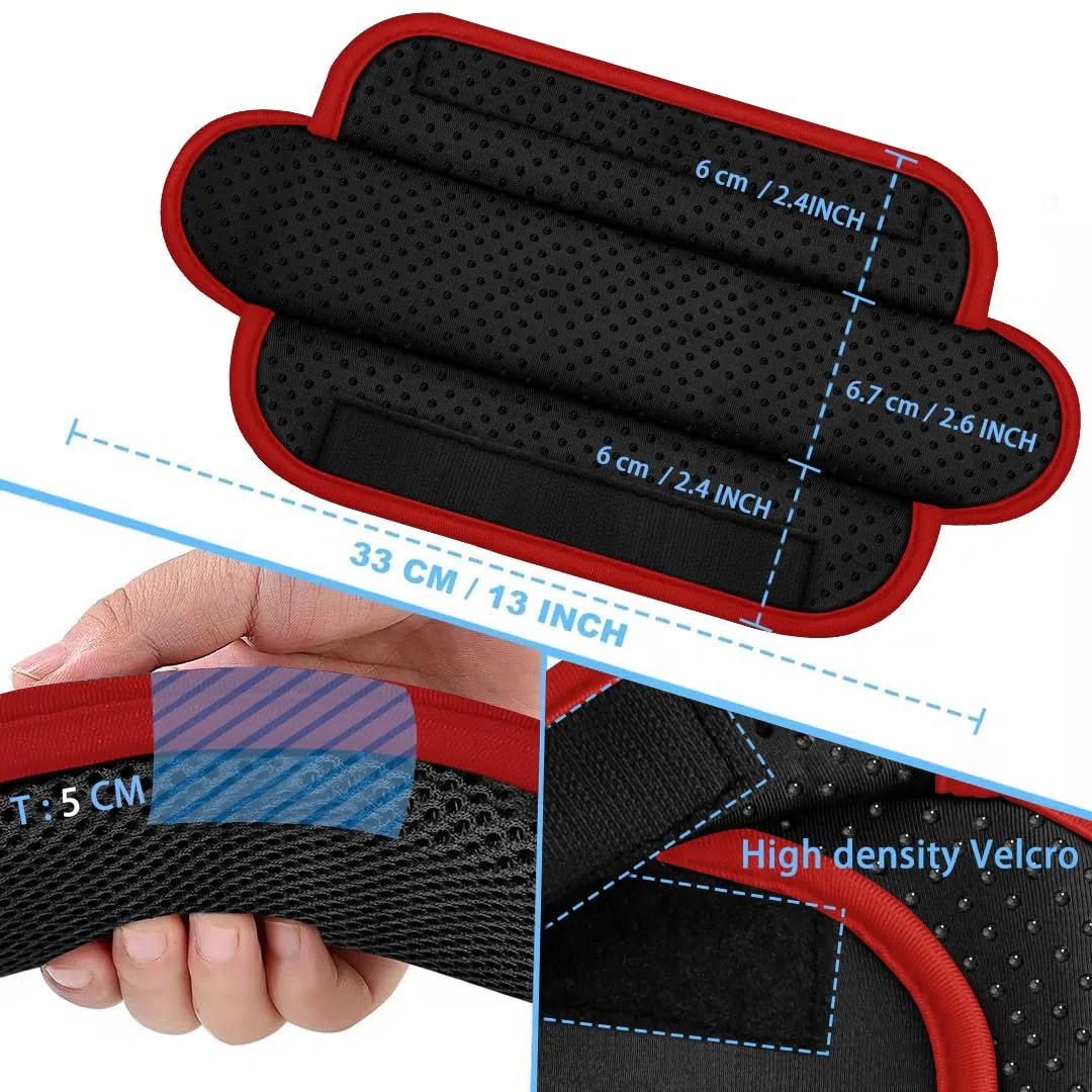 ZINZ Spallacci Universali in Confezione da 2 con Cuscino Ultra Spesso per Borsa da Viaggio, Borsa a Tracolla, Più Lunga, Antiscivolo e Traspirante