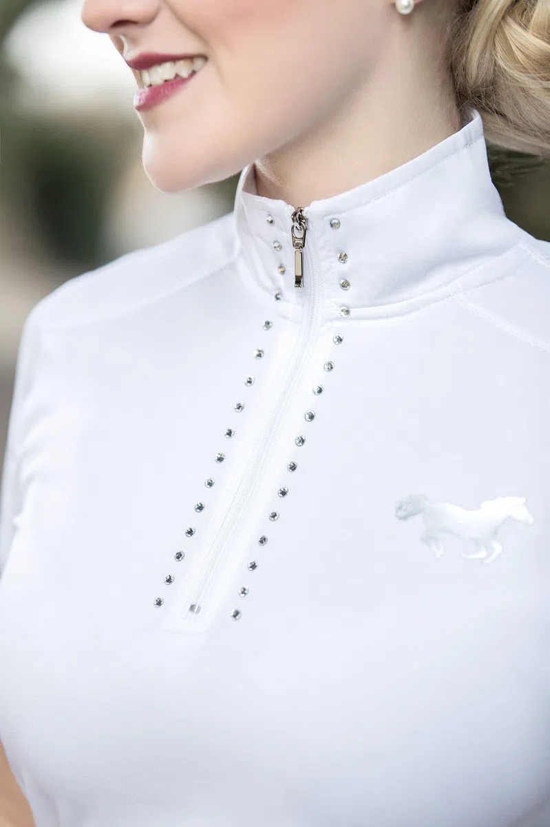 HKM Maglietta torneo Uomo High Function, Uomo, Turniershirt -High Function-, Bianco