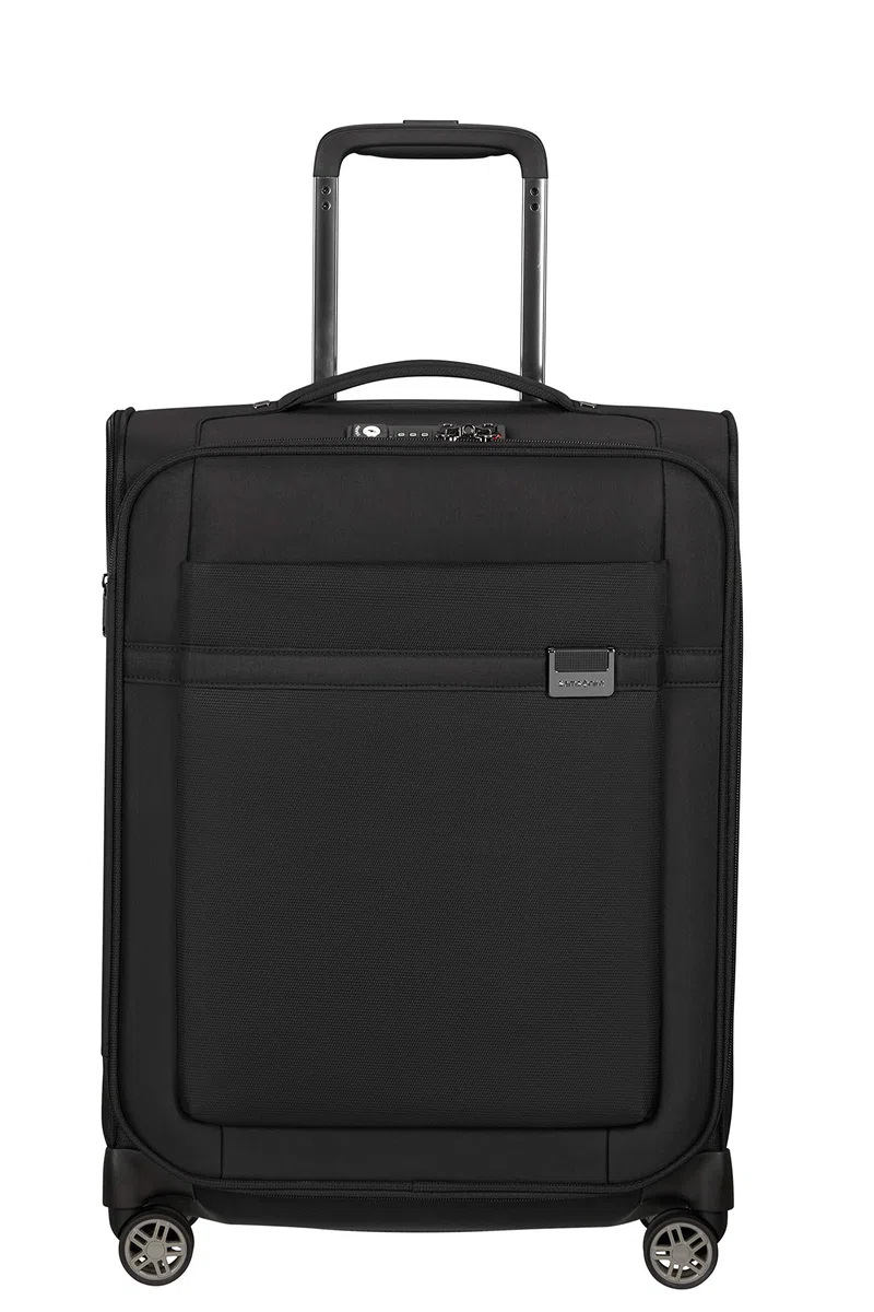 Samsonite Airea - Spinner S, bagaglio a mano, 55 cm, 41 L, nero