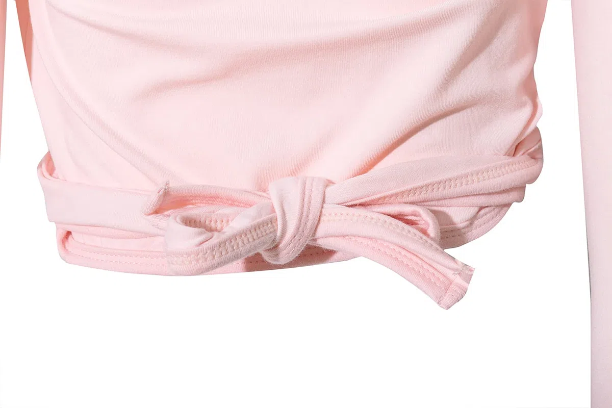 Maglioncino da Balletto per Bambini Top da Danza Cotone Crossover Ballet Cardigan per Bambini e Donne