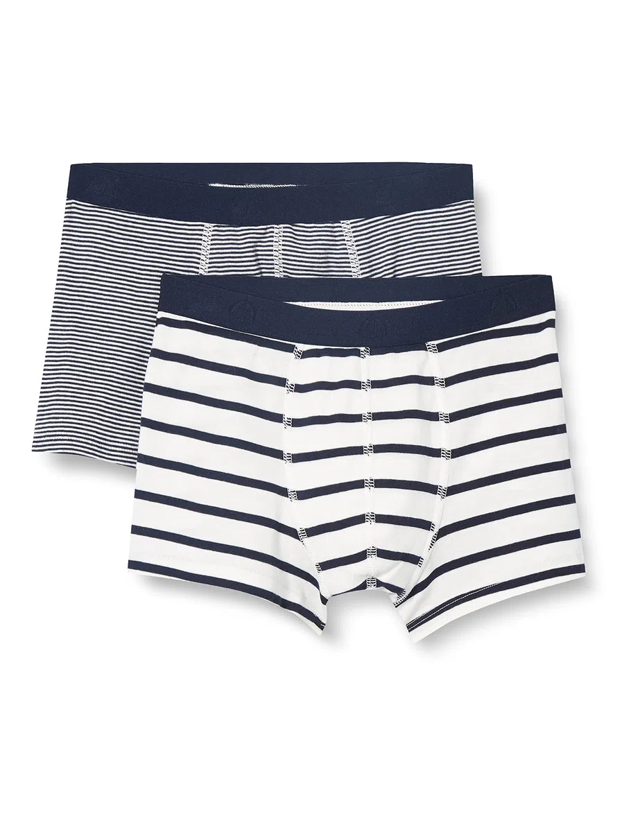 Petit Bateau A01df Boxer Bambini e Ragazzi (Pacco da 2)
