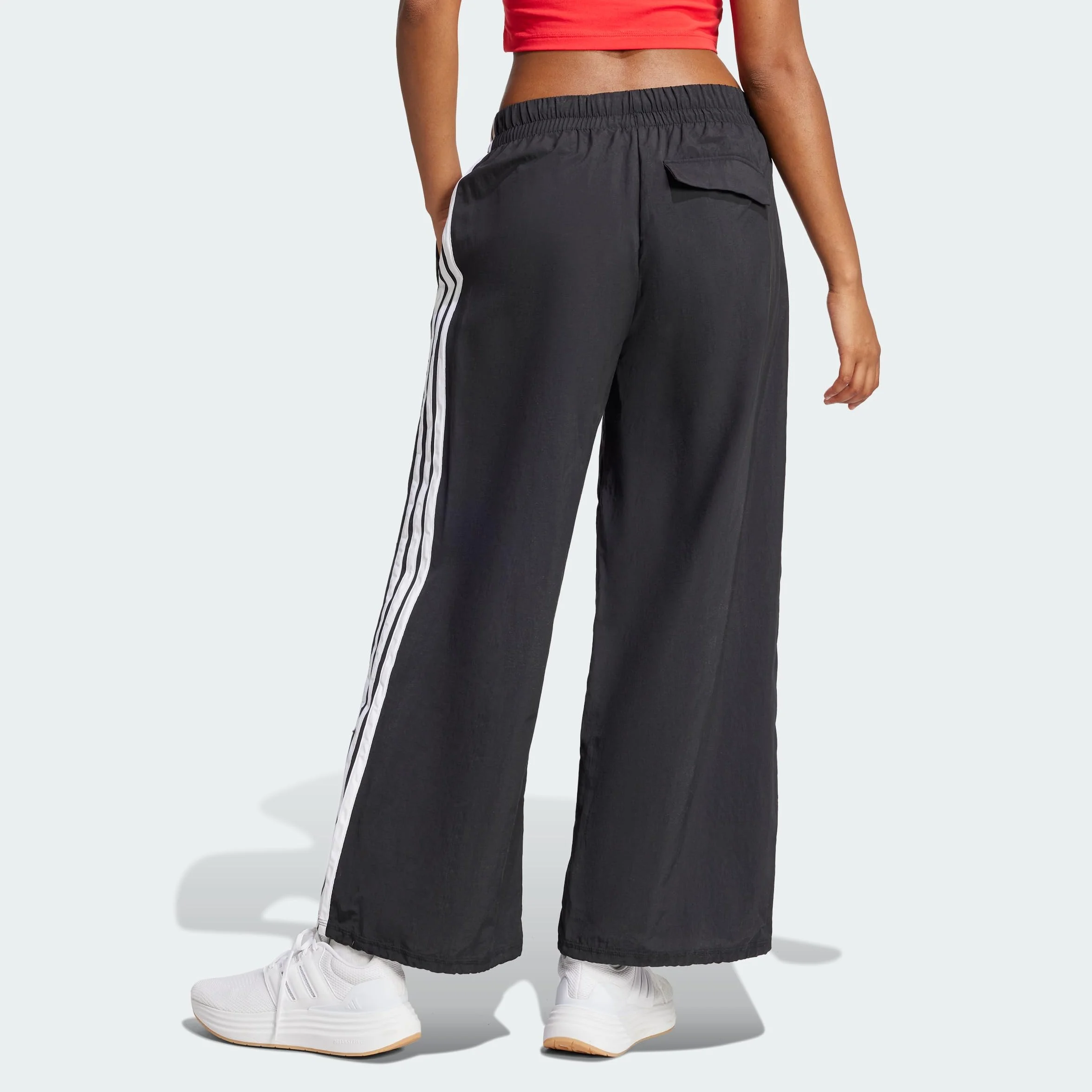 Adidas Donna Essentials 3-Stripes Lifestyle Woven Parachute Pants