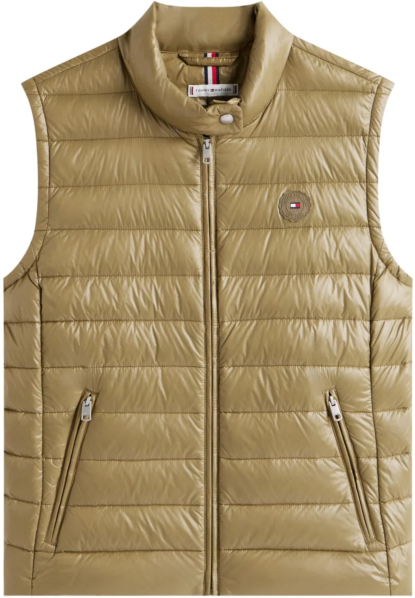 Tommy Hilfiger Donna Gilet con Collo a Lupetto