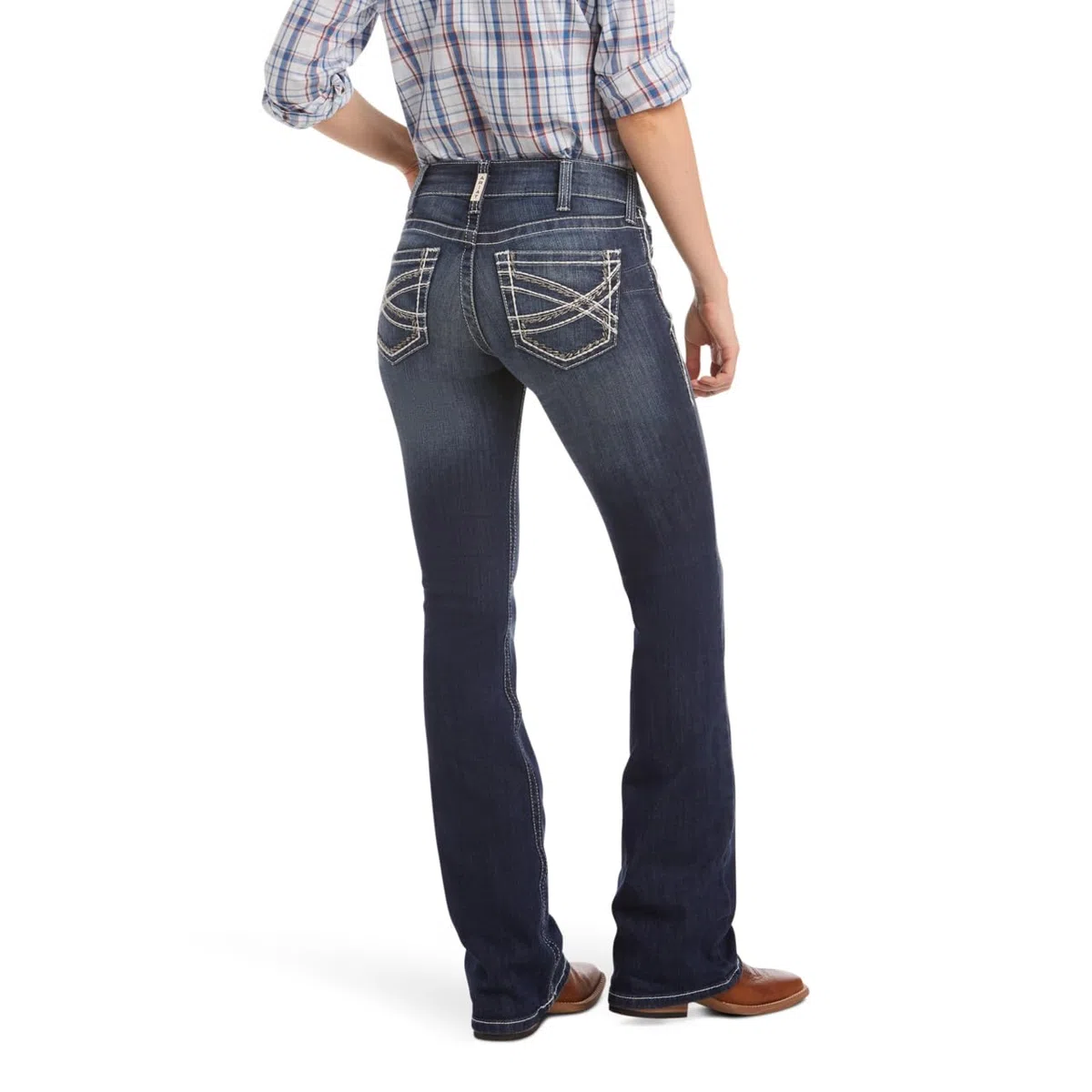 ARIAT - R.e.a.l Mid Rise Boot Cut Jean, Jean Donna
