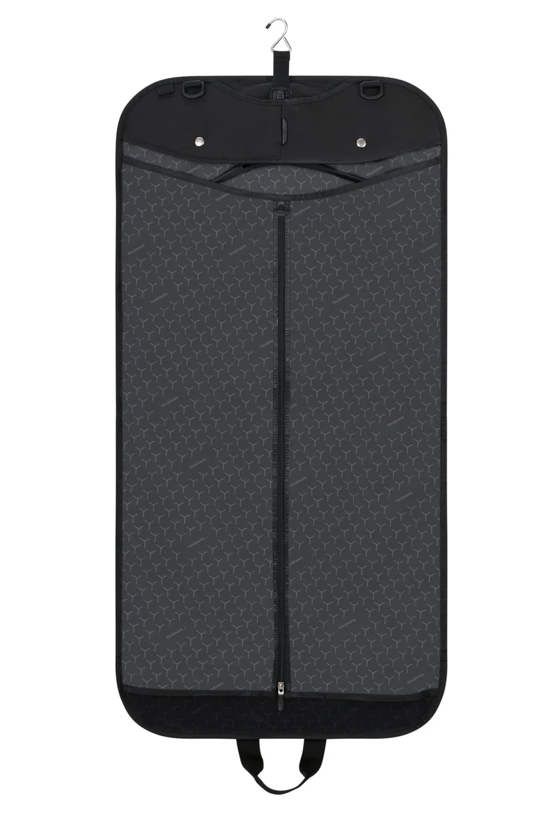 Samsonite Spark SNG Eco - Porta Abiti per Vestiti e Completi (55 x 54/107 cm), Custodia Pieghevole con Cerniera - Nero (Black)