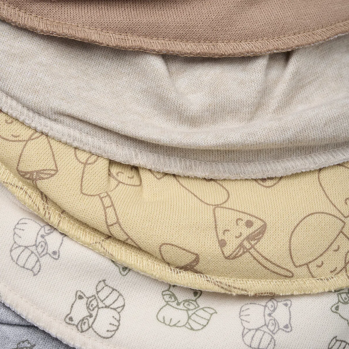 PIPPI Bandana Bib (5-pack), bavaglino triangolare,