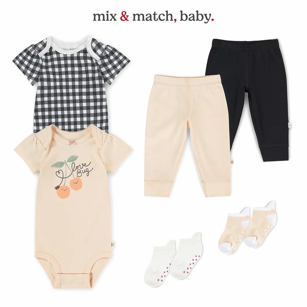Huggies 5-pack Elevated Bodysuit Undershirt Bimba 0-24 (Pacco da 5)