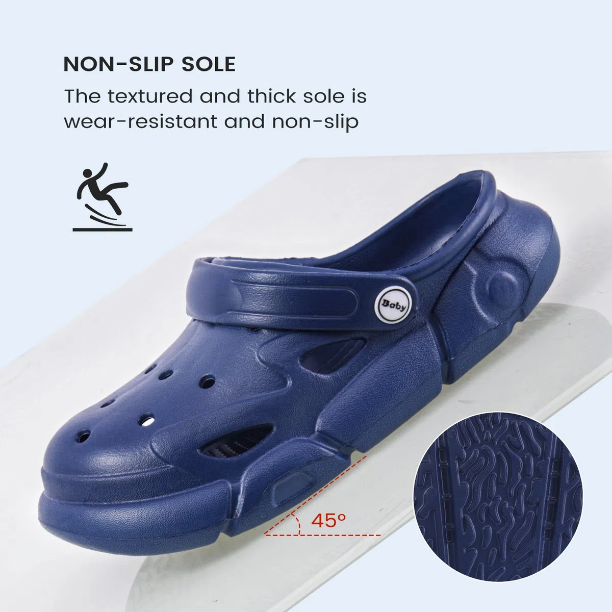 Zoccoli Bambino Ciabatte Scarpe da Giardino Dinosauro Pantofole Sabot Leggero Gardeenclogs Bambina
