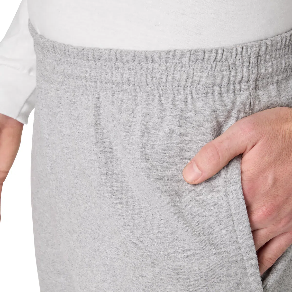 Hanes - Essentials Men’s Sweatpants, Men’s Cotton Jersey Pants with Pockets, 33”, Pantaloni in Jersey Uomo