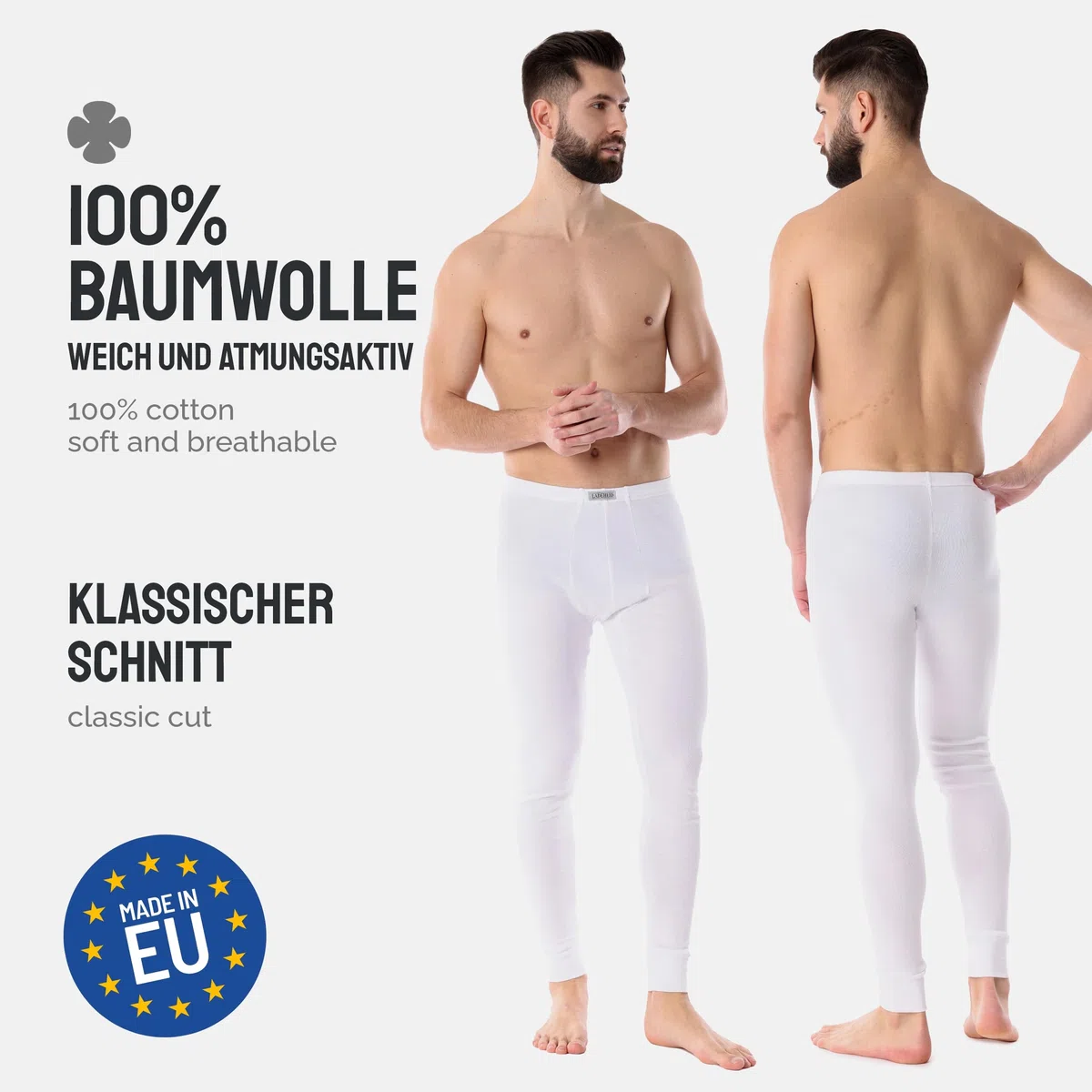 Ladeheid Calzamaglia Uomo Lungae LA40-247