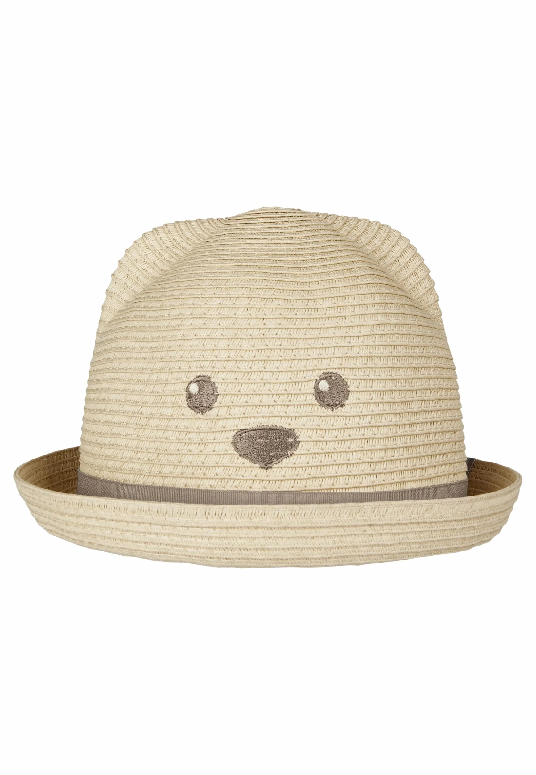 Sterntaler - Strohhut mit Band und Stickerei Bär, Cappello Bambini e Ragazzi