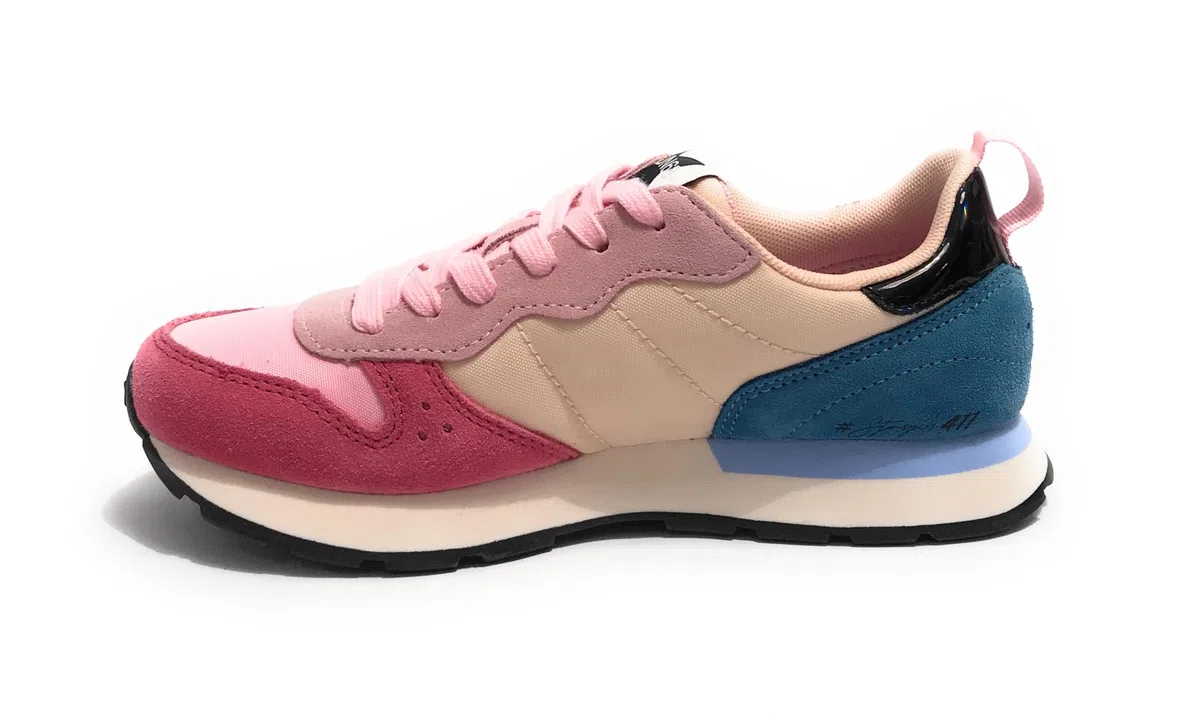 SUN68 Sneakers Basse Z35411t STARGIRL Multicolor Bambina Rosa