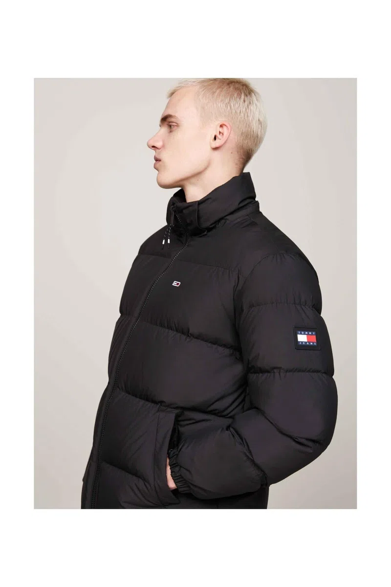 Tommy Jeans Uomo Piumino Essential Down Parka con Cappuccio