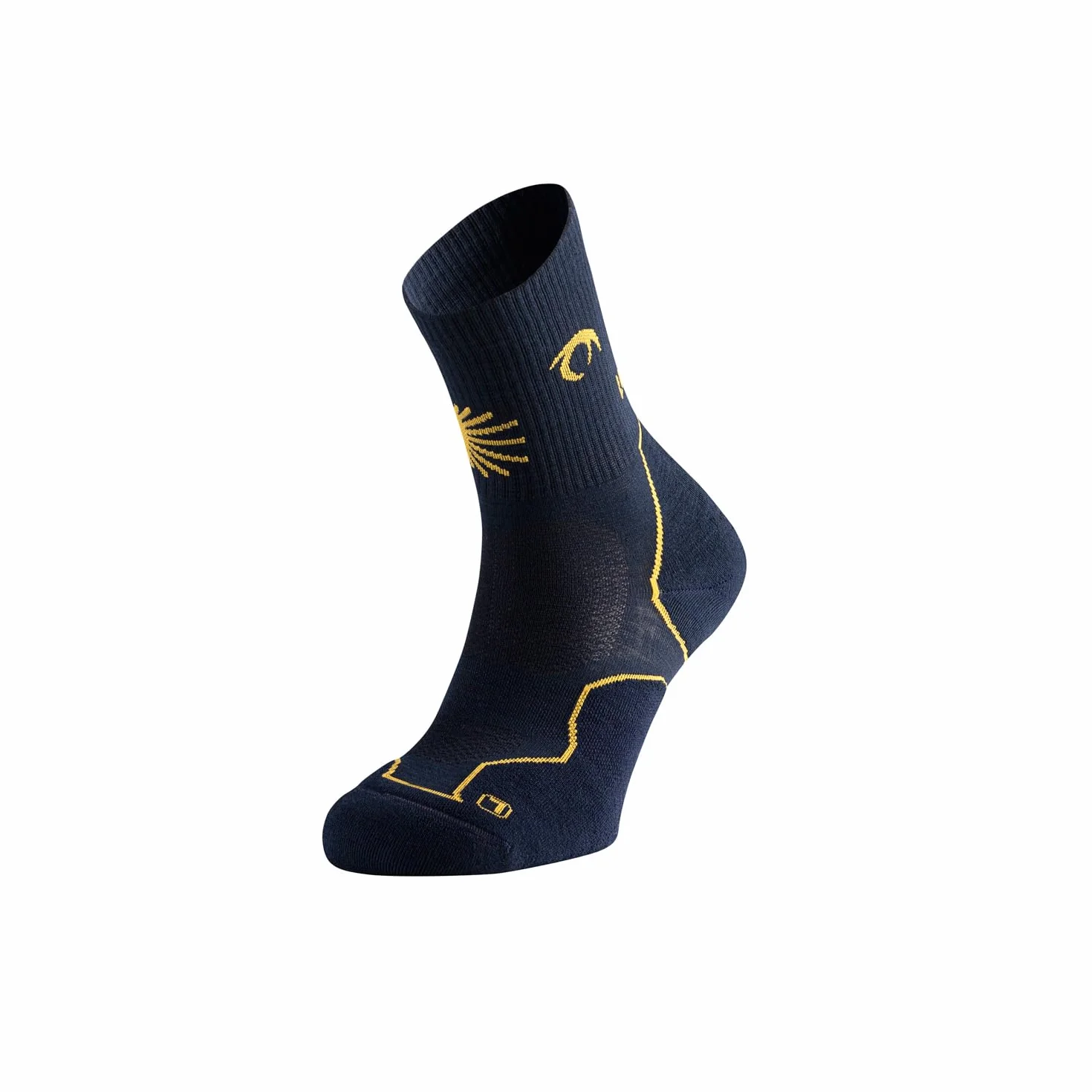 Lurbel Terra Pellegrino, calzino per il sentiero di Santiago, calzini traspiranti, calzini anti-vesciche e anti-odore, calzini per camminare. calzino Unisex