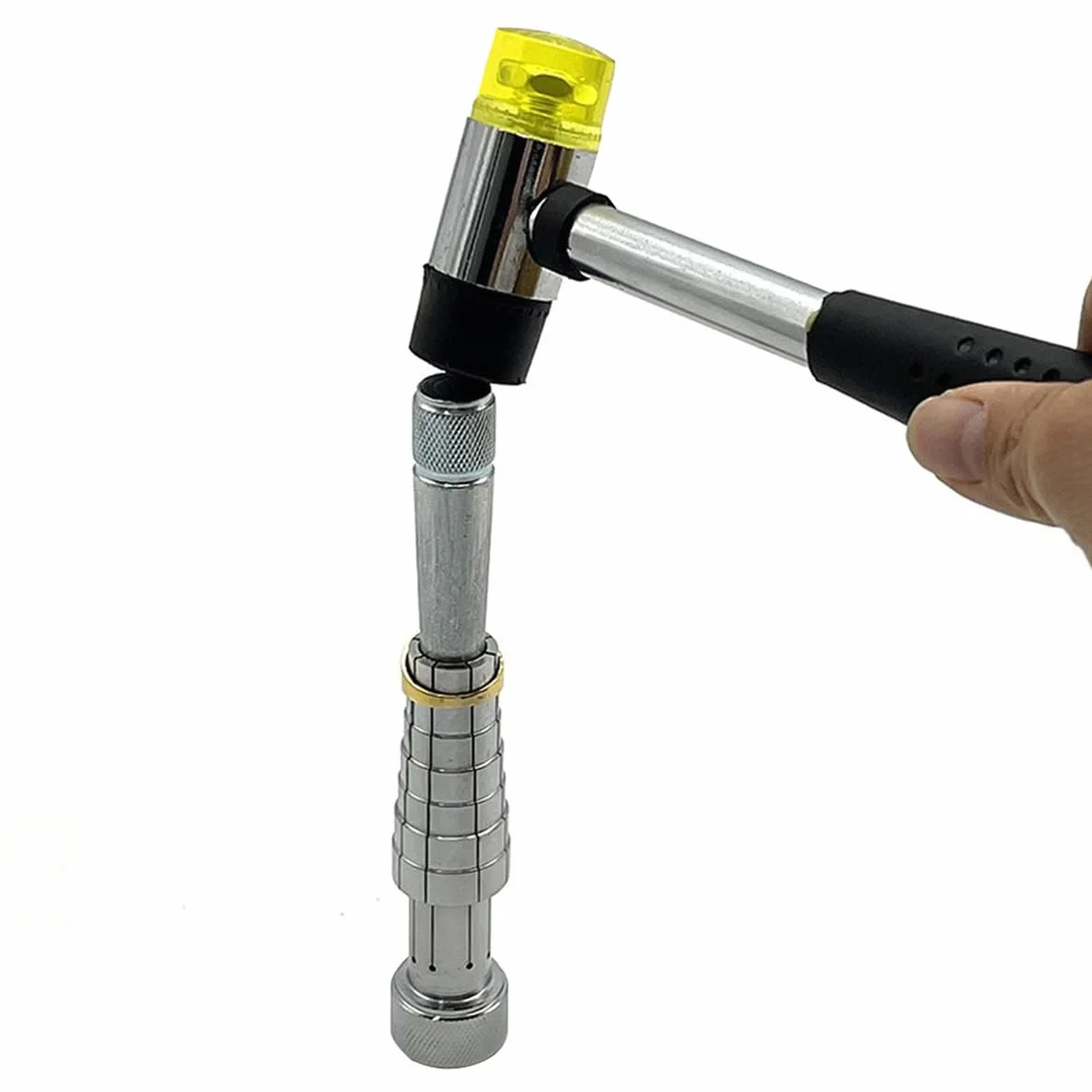 Allargatore per anelli, dita, misuratore per anelli nuziali, allargatore e ingrandimento, misuratore per anelli e fasce, lente d'ingrandimento da 17 a 24 mm