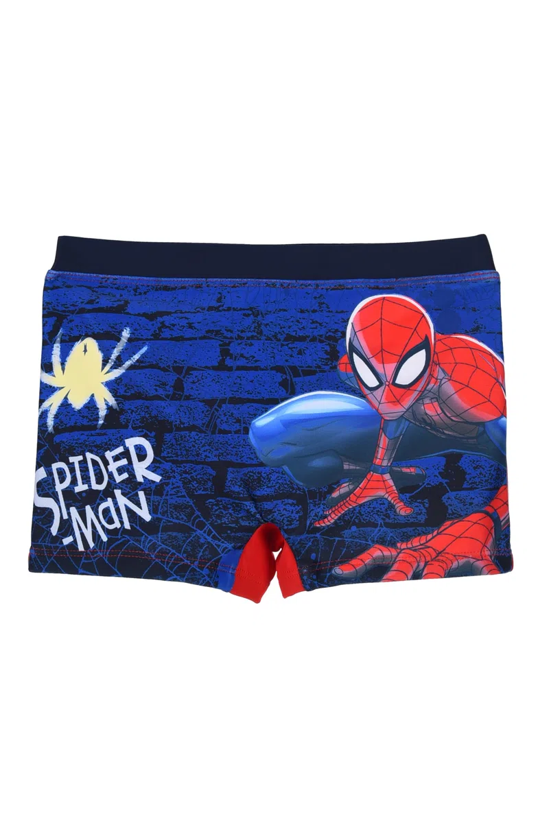 Marvel Costume da Bagno Boxer Spider-Man per Bambini e Ragazzi, per Mare e Piscina, Personaggio Logo