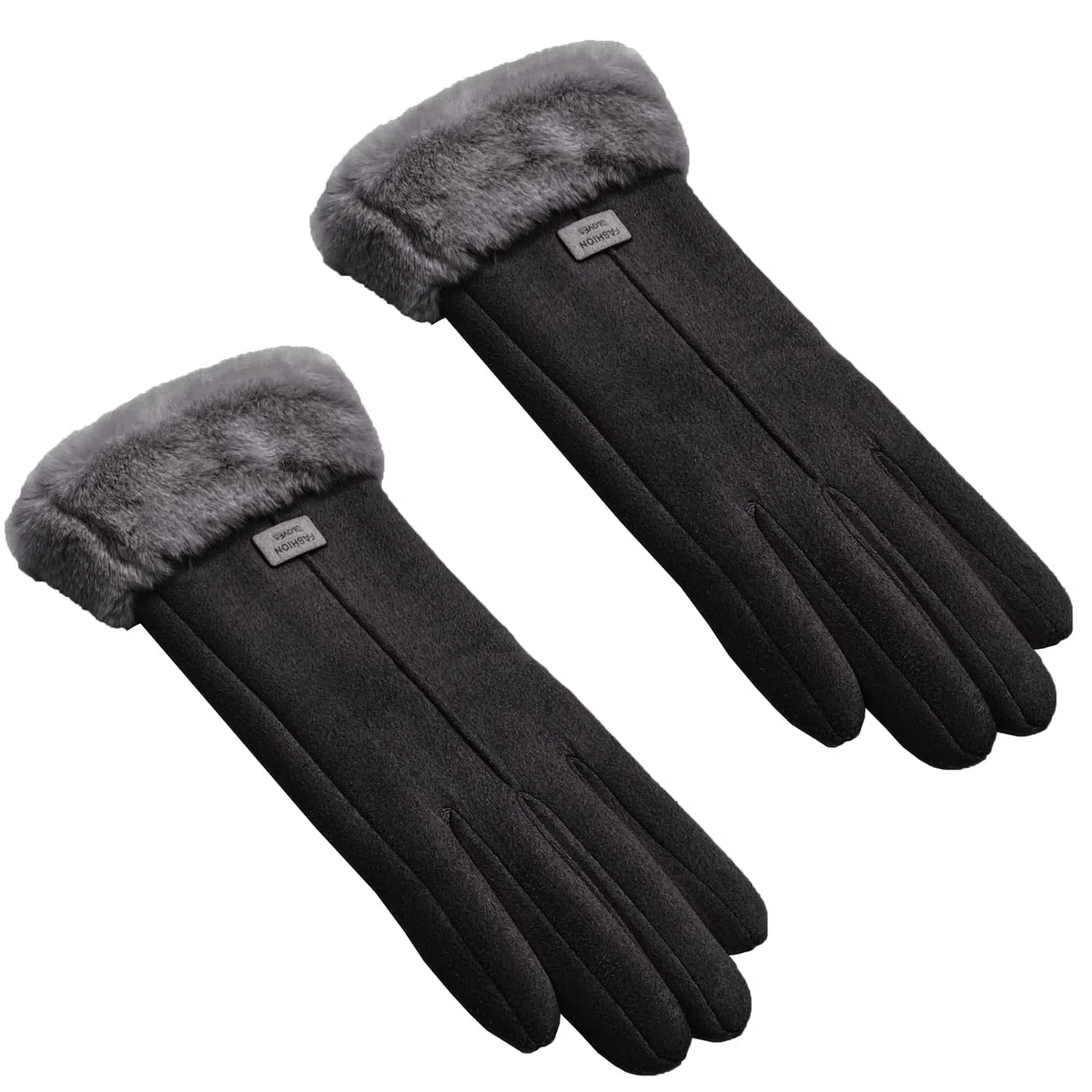Guanti Donne Invernali Touch Screen Antivento Eleganti Guanti caldi in texting con pile foderato per gli sport running outdoor