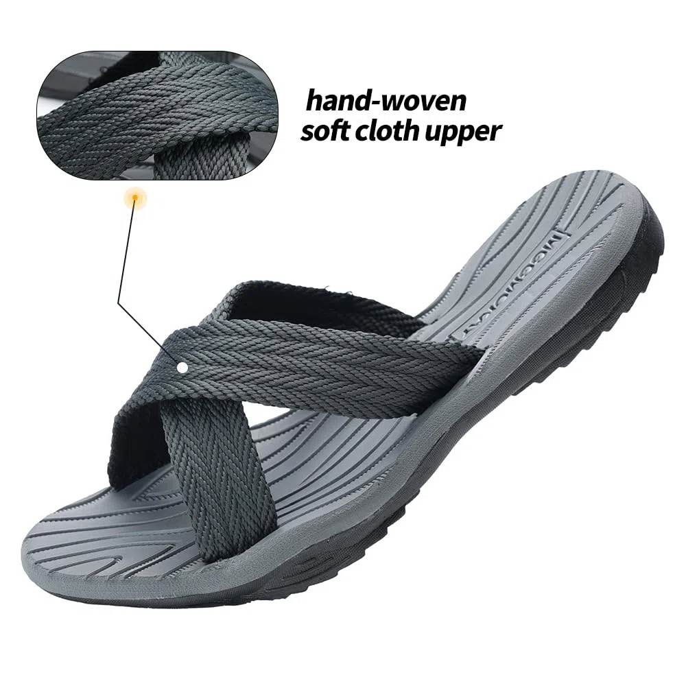 MGGMOKAY Uomo Cross Slide Sandali,Uomo Estive Sandali,Sportivo Fascite Plantare