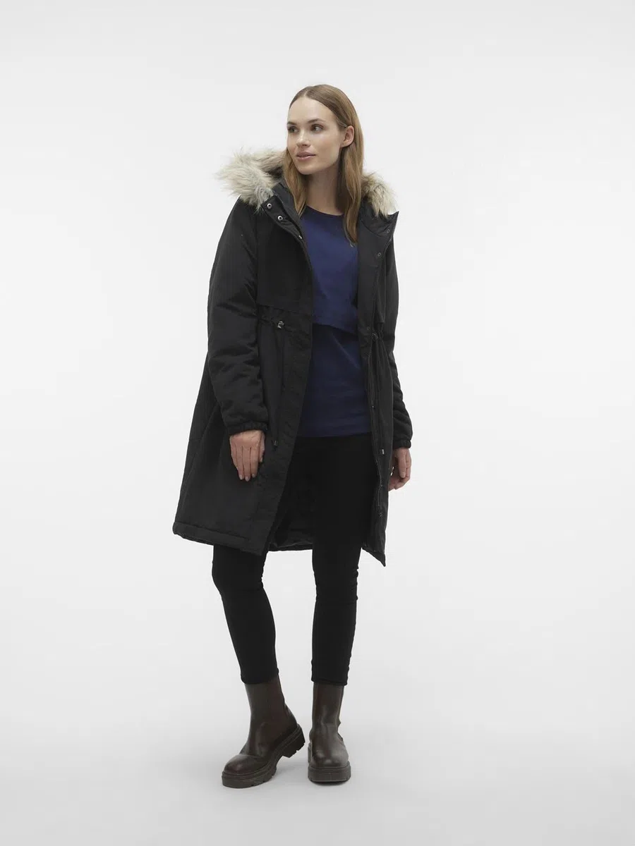 Mama Licious Parka lungo da donna