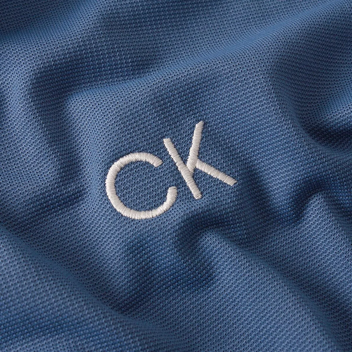 Calvin Klein 2026 Polo da Golf da Uomo Central Eco Light Wicking