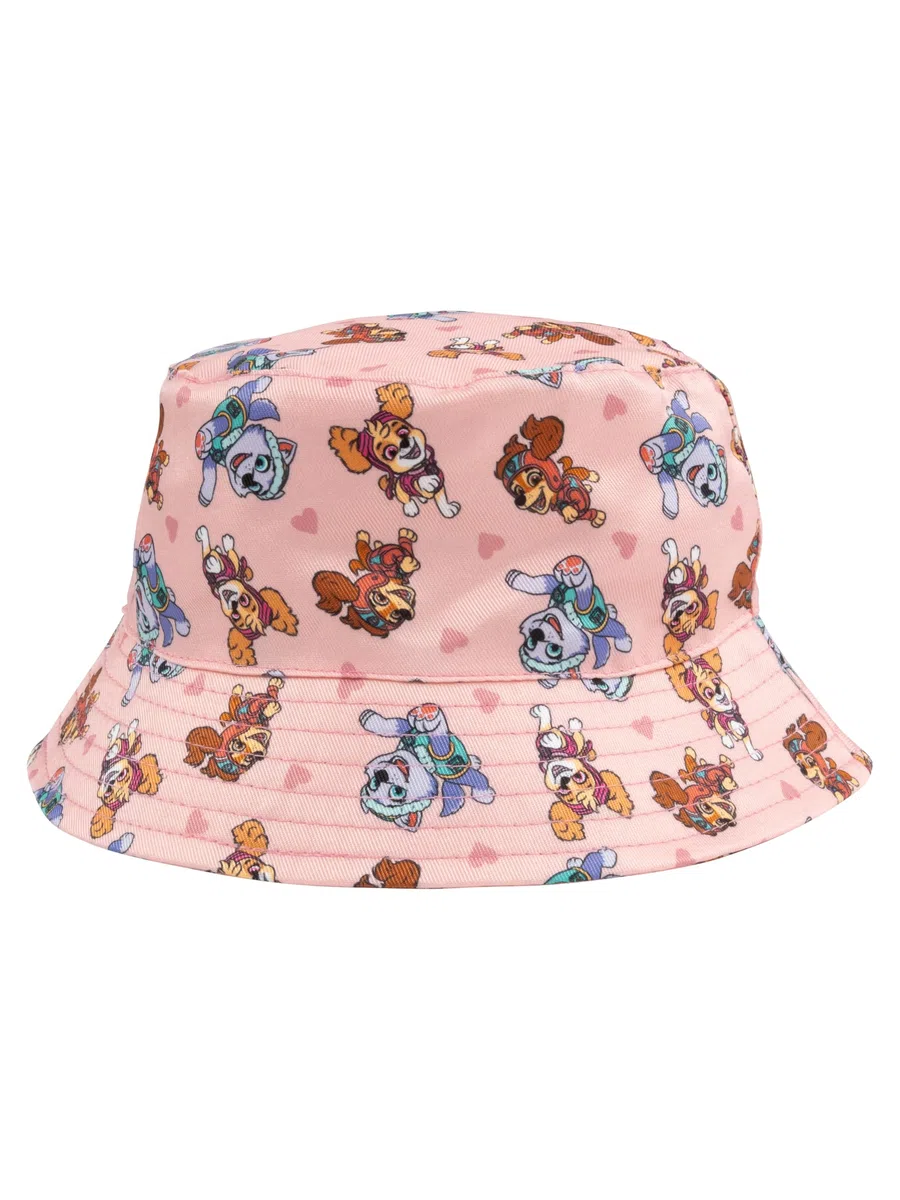 Paw Patrol Cappello da pescatore per bambine – Skye, Everest e Zuma – Cappello da pescatore rosa