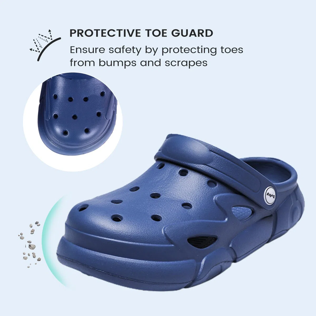 Zoccoli Bambino Ciabatte Scarpe da Giardino Dinosauro Pantofole Sabot Leggero Gardeenclogs Bambina