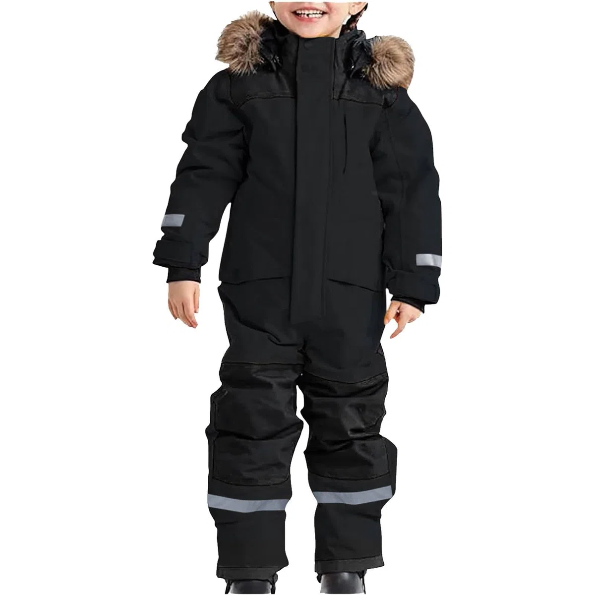 Unisex Bambino Salopette Da Neve Termiche Tute Da Neve Ragazzi Ragazze Set Neve Completi Di Piumino Con Cerniera E Pantalone Tuta Set Di Snowboard Bambini Bambino Ragazzi Caldo Per Andare Sulla Neve
