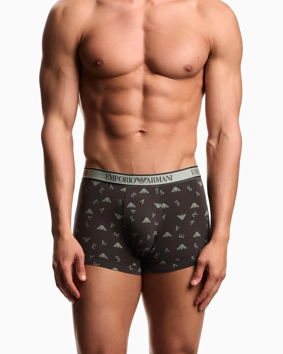 Emporio Armani 3-Pack Trunk Bermuda Uomo