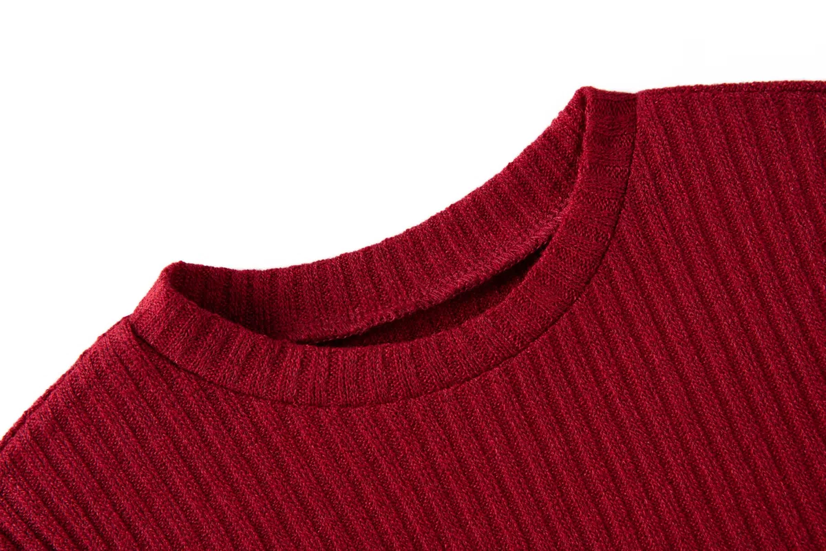 Arshiner Ragazze Manica Lunga Coulisse Bambini T-Shirt Slim Collo Rotondo Elegante Casual Autunno Inverno Magliette per Ragazza 5-15 Anni