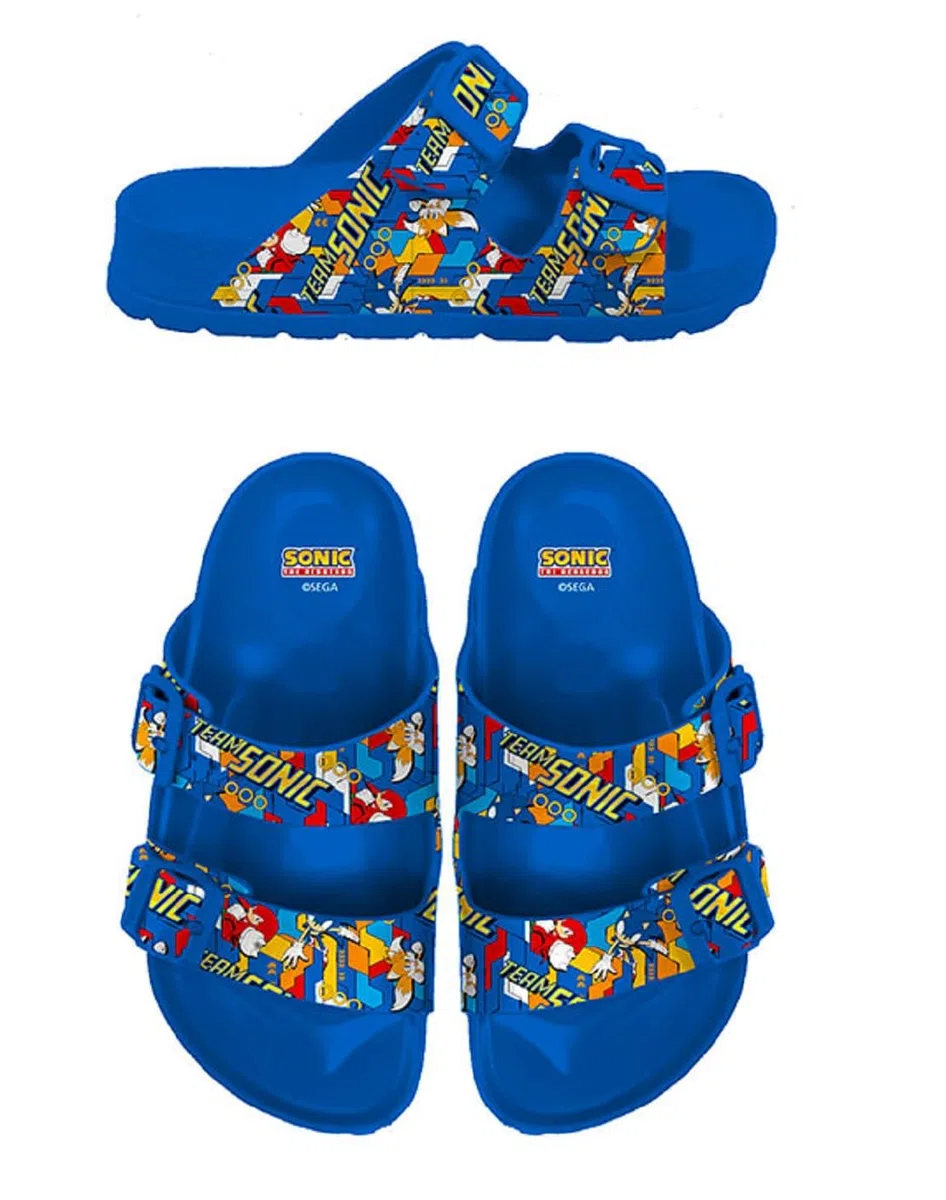 CIABATTA A DUE FASCE MAre Infradito Sonic varie taglie modello blu come foto (numeric_28)