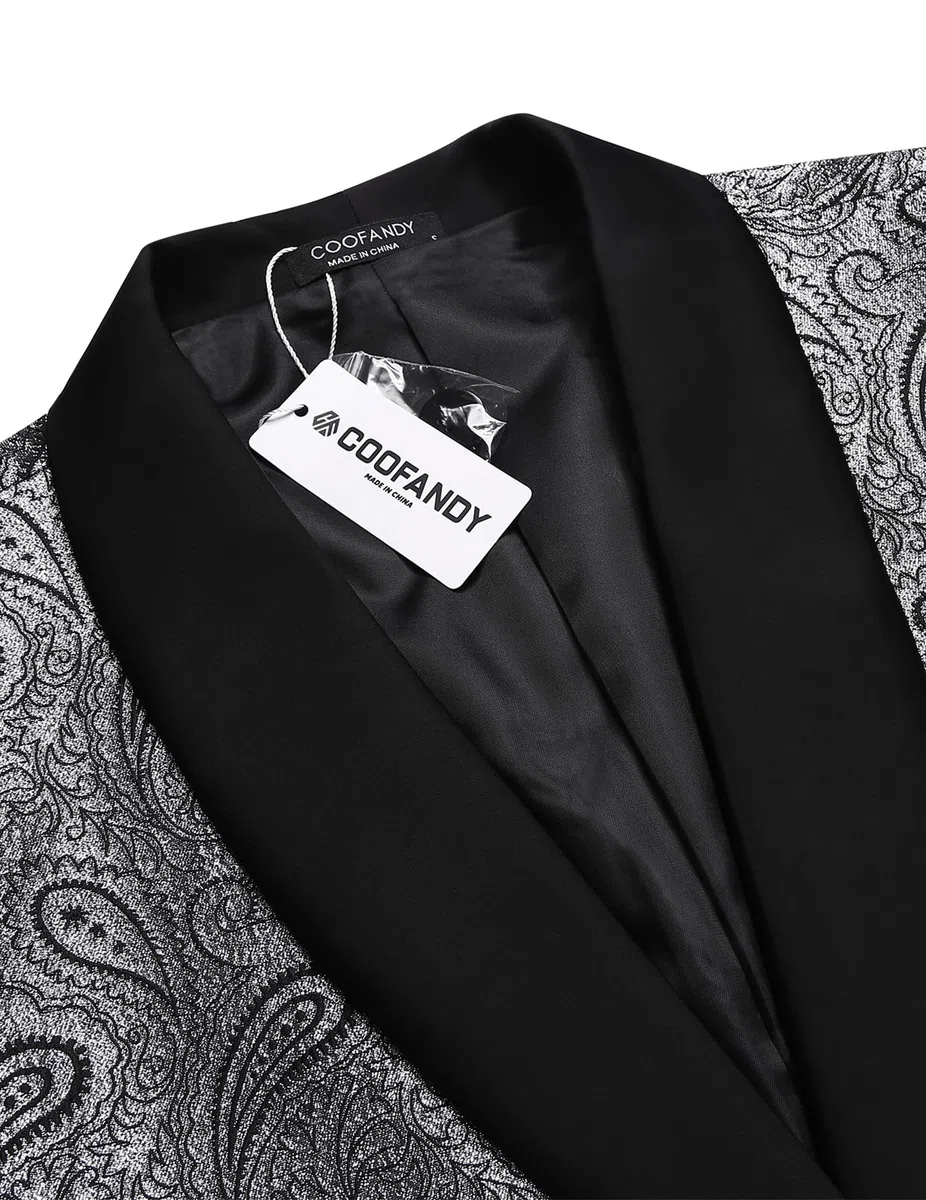 COOFANDY Modern Blazer Uomo