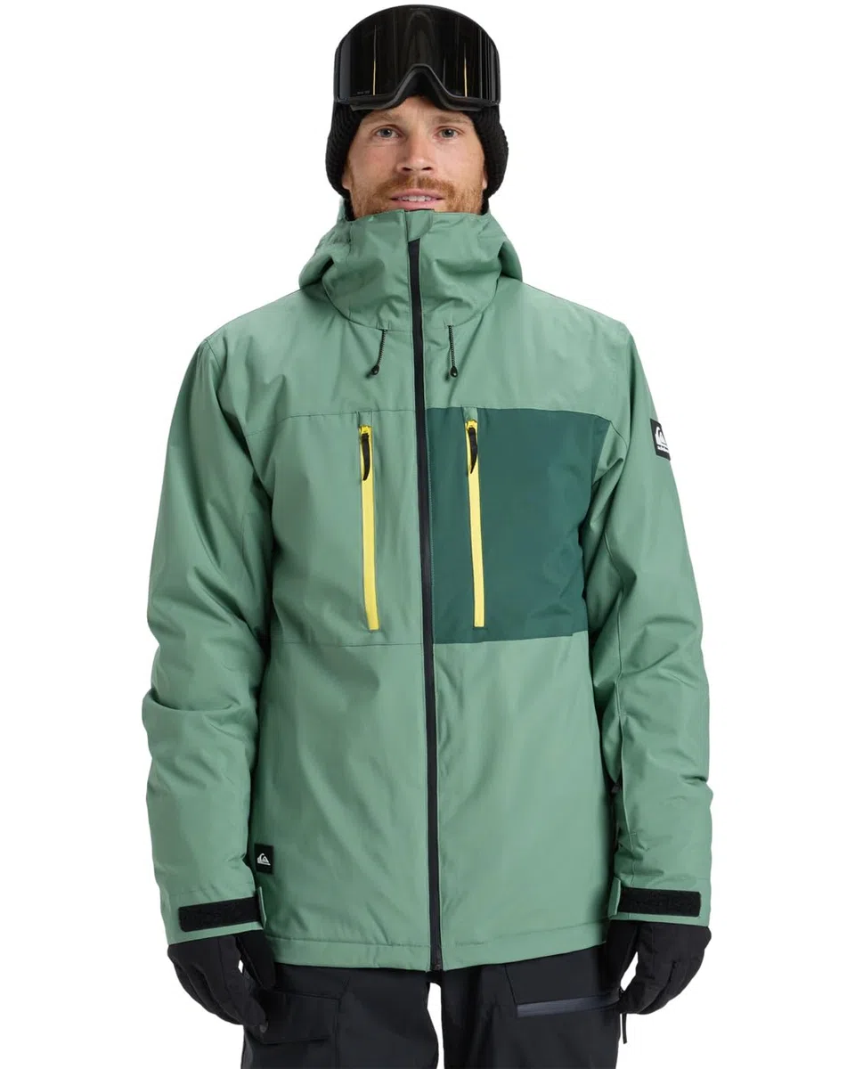 Quiksilver Sycamore Solid 20k Jacket Gilet Uomo (Pacco da 1)