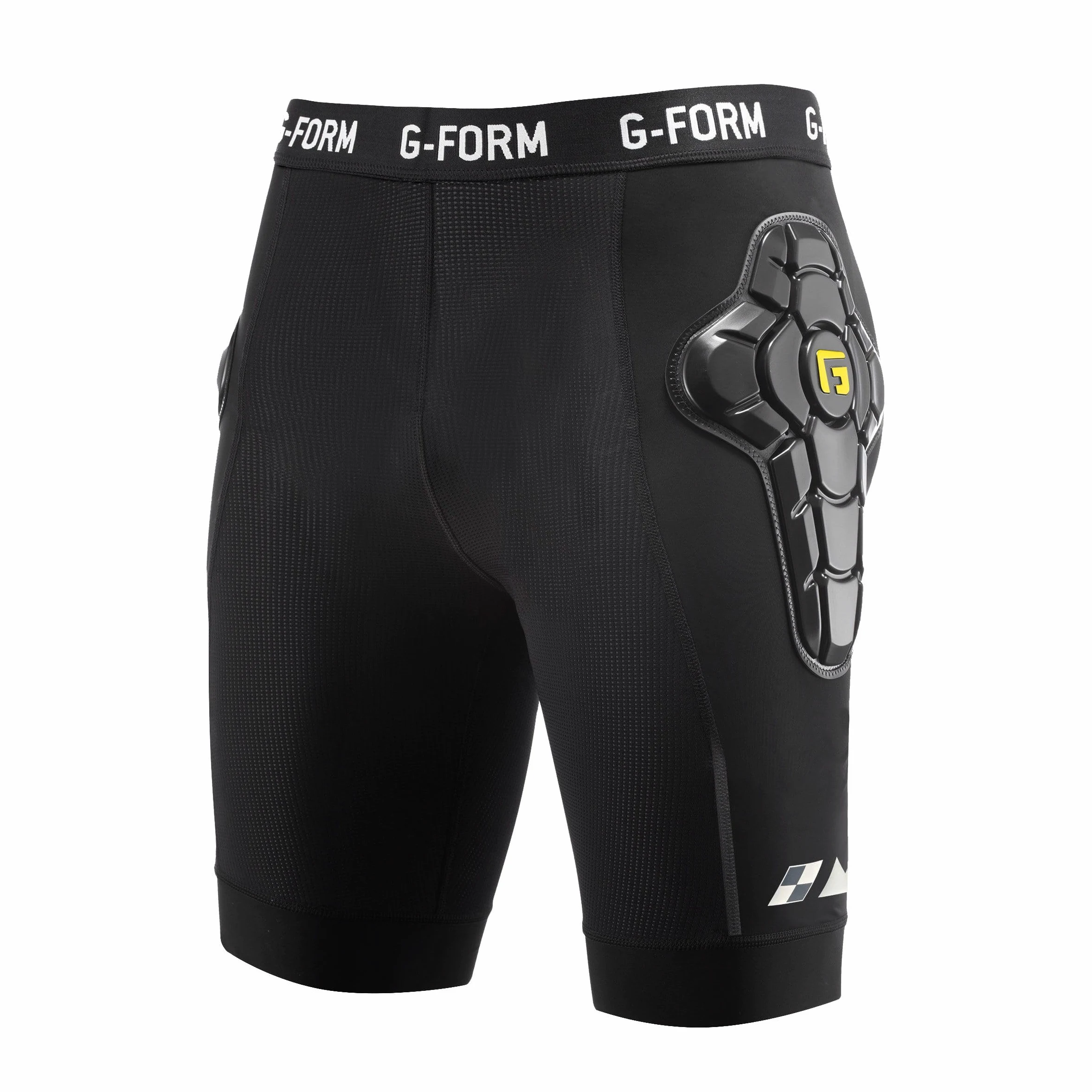 G-Form EX-1 Bike Short Liner - Pantaloncini imbottiti a compressione da uomo, pantaloncini protettivi per BMX e snowboard