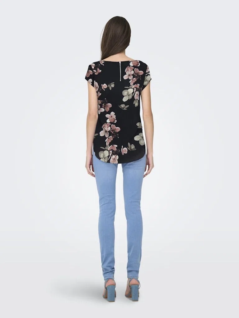 Only Only Damen Onlvic S/S Solid T-Shirt Donna (Pacco da 2)
