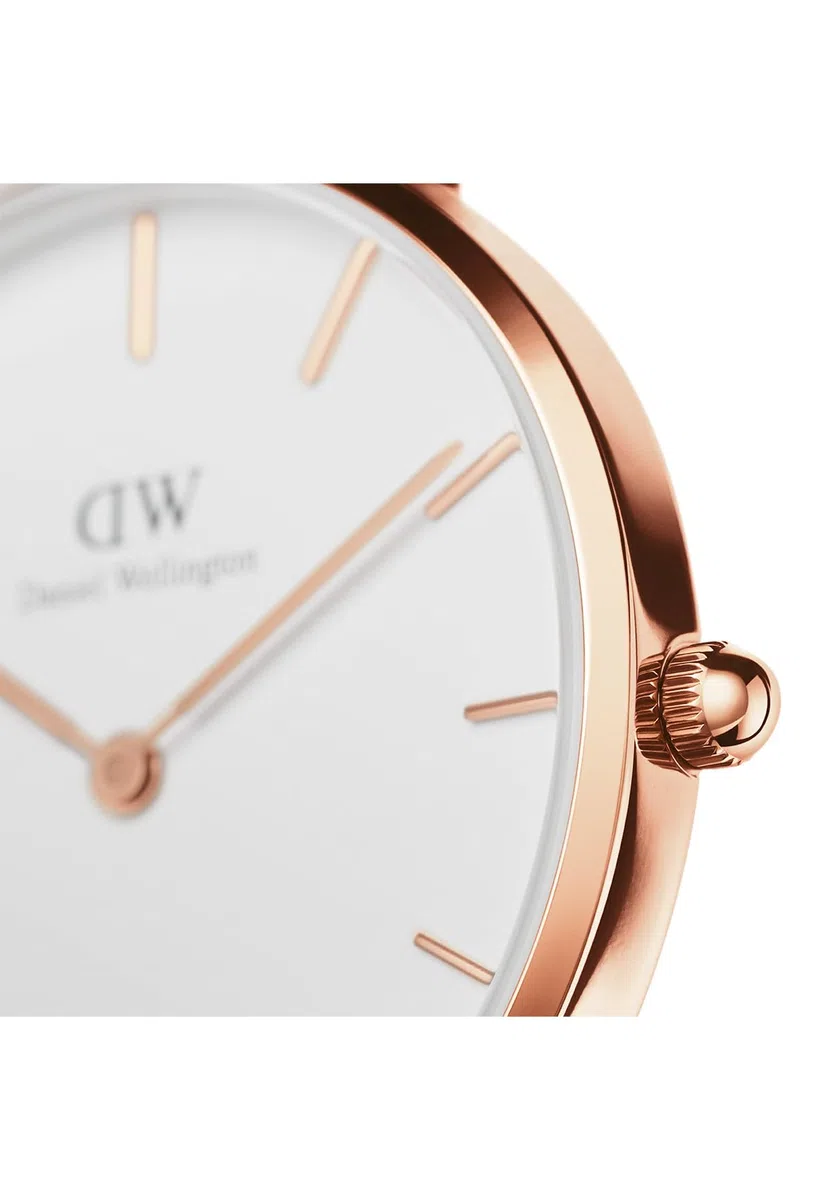 Daniel Wellington Petite Melrose, Rose Gold Watch, 28mm, Mesh, for Women